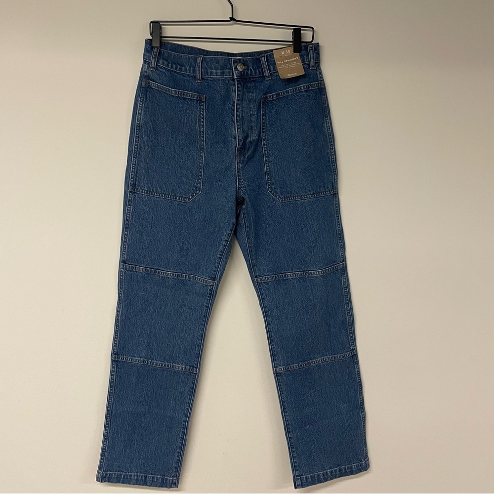 NWT Madewell 90s Straight Utility Jeans - Picture 6 of 10